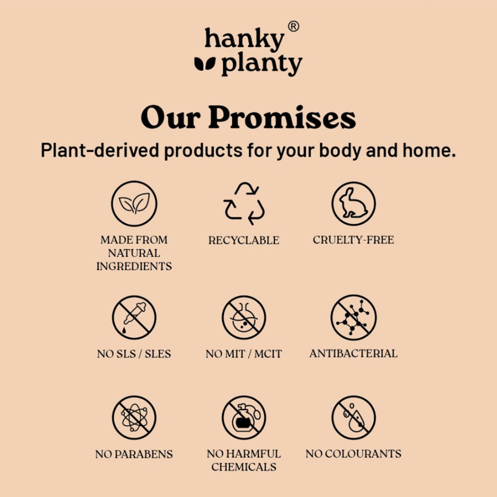 Hanky Planty Body Wash Trio Set 500ml
