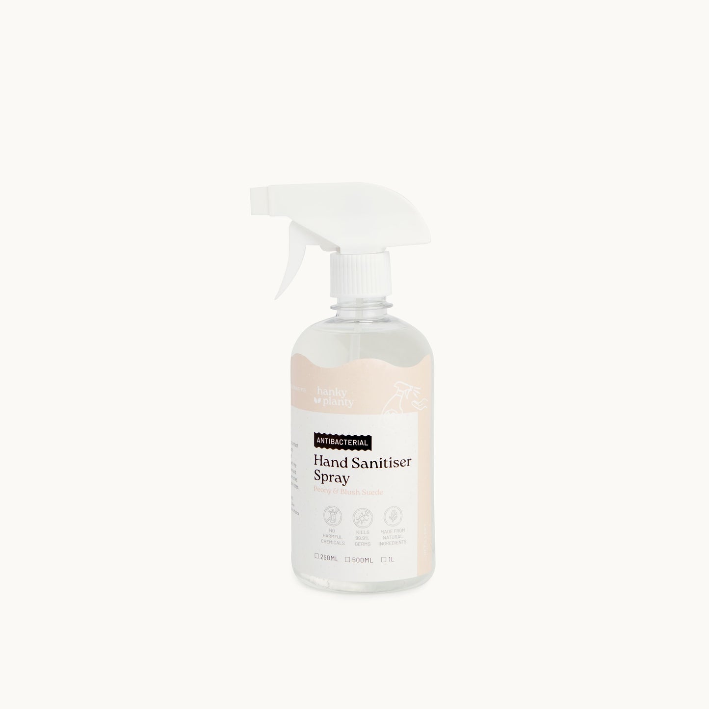 Hand Sanitizer Spray - Peony & Blush Suede (Exp 06/2026)