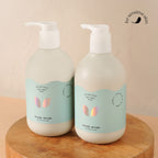 Hanky Planty Vitamin E antibacterial body wash, 500ml pump bottle — sulfate-free, plant-derived, made in Malaysia