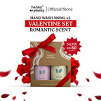 Hanky Planty Hand Wash Valentine Set Wild Floral Musk Petal 500ml Valentine Gift