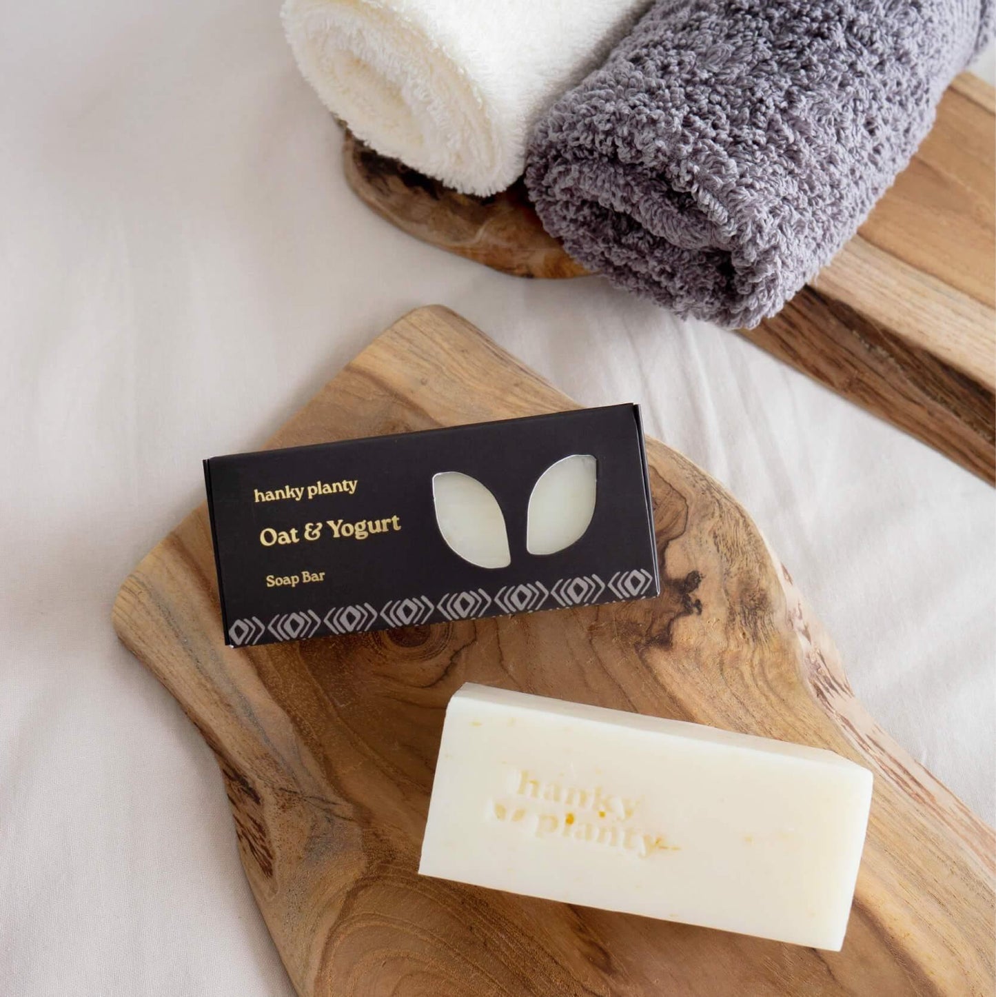 Hanky Planty Oat & Yogurt Soap Bar (145g).