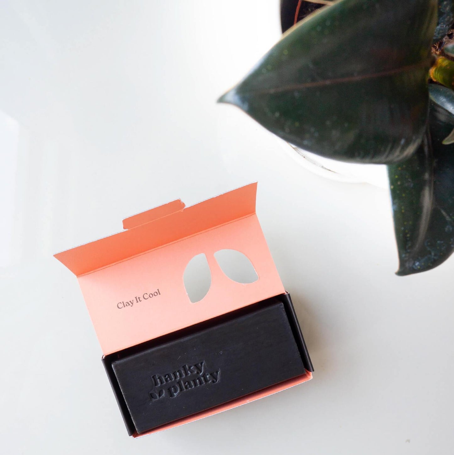 Hanky Planty Charcoal & Clay Soap Bar (145 g).