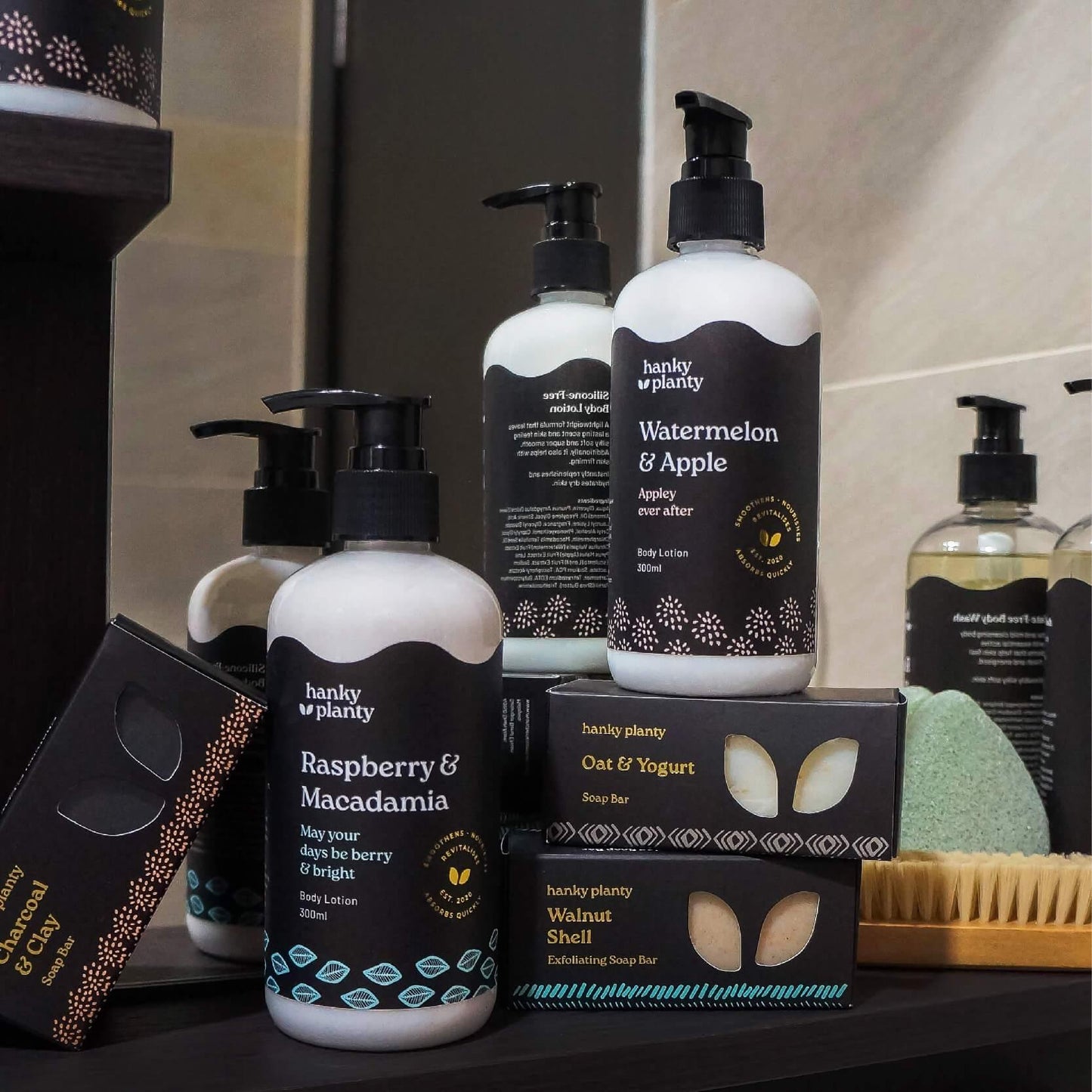 Hanky Planty Body Lotion Rosemary & Aloe Vera - Aloe, it's me. (300ml).