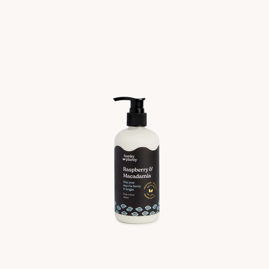 Body Lotion Raspberry & Macadamia - May your days be berry & bright