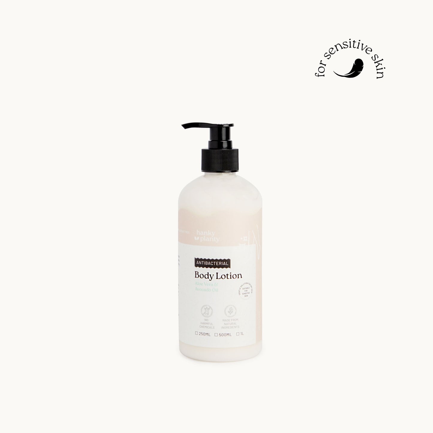 Antibacterial Body Lotion - Aloe Vera & Avocado Oil